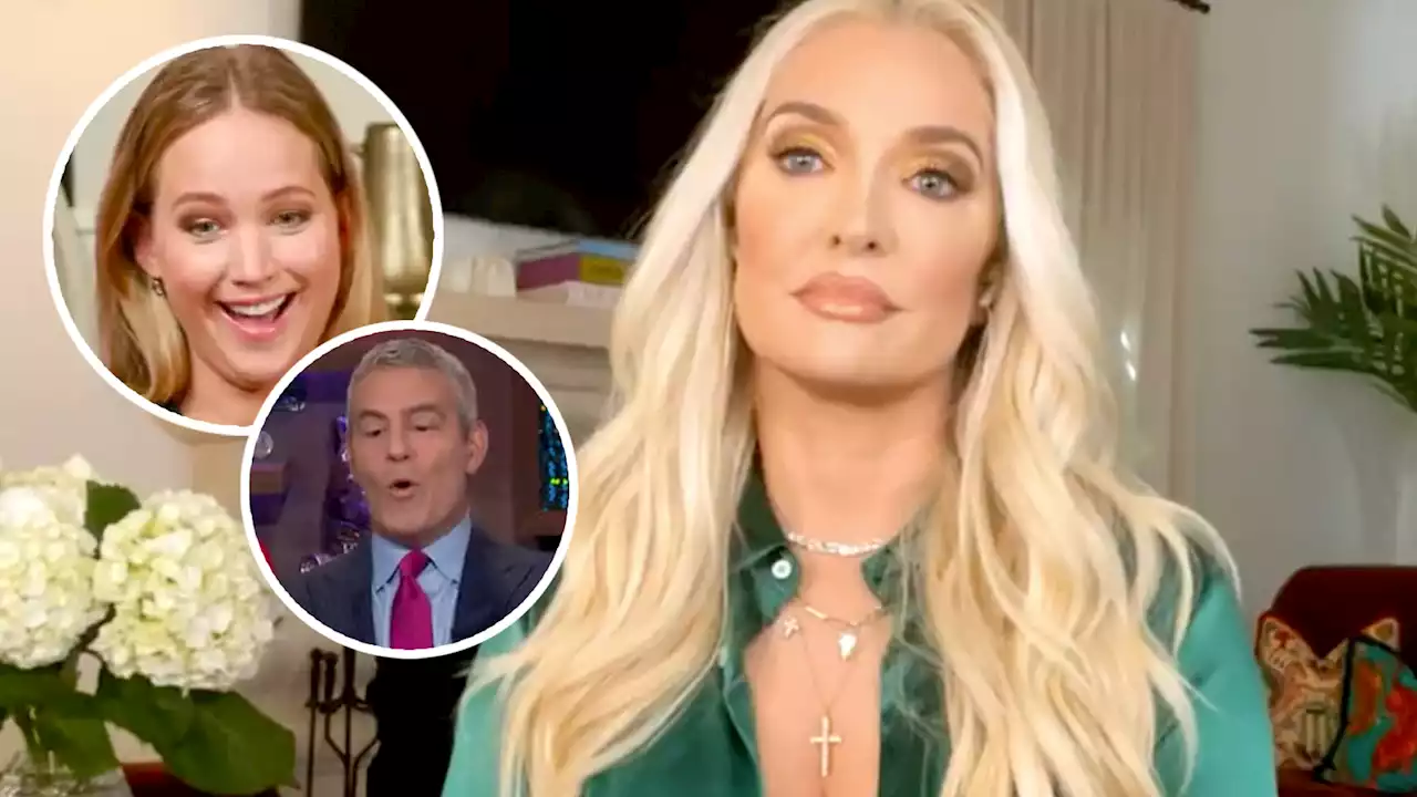 Erika Jayne Reacts to Jennifer Lawrence Calling Her 'Evil'