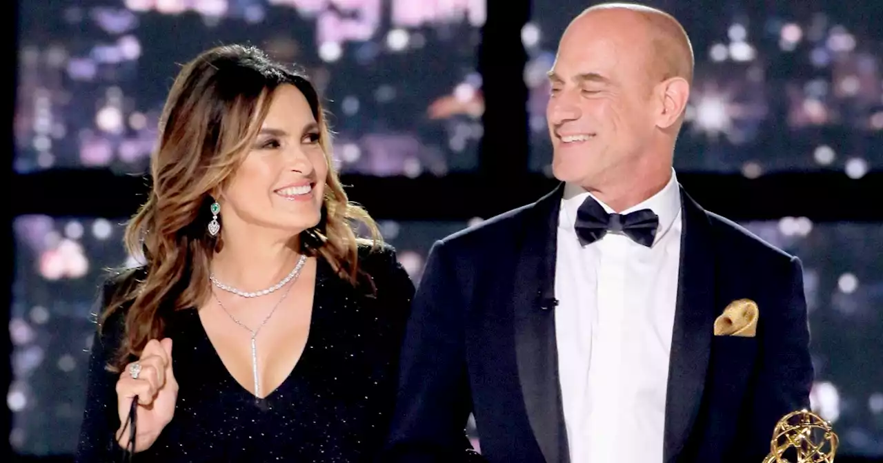 Chris Meloni carries Mariska Hargitay on his back in Emmys pic that is making fans swoon