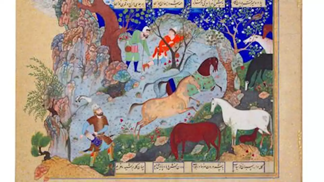 Folio from Persian epic ‘Shahnameh’ expected to fetch millions at auction