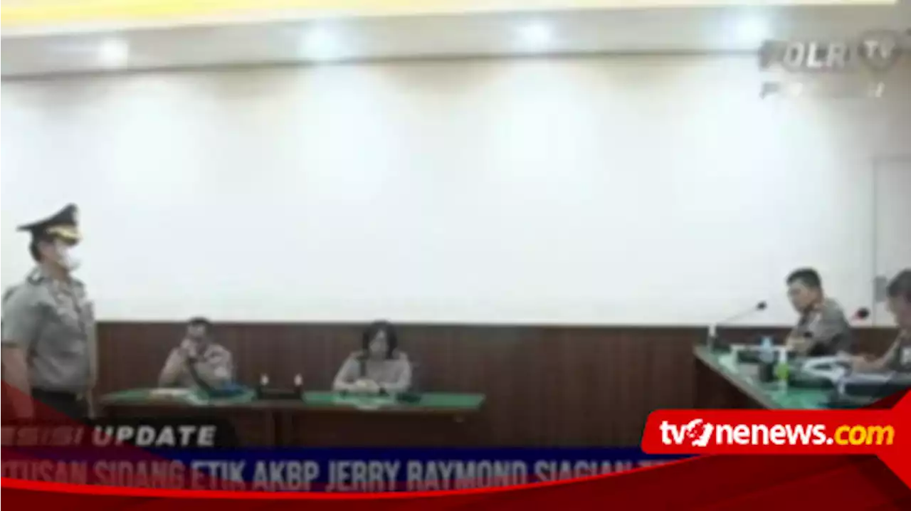 Brigadir Frillyan Terima Hukuman Demosi yang Dijatuhkan Komisi Kode Etik Polri. Berikut 8 Anggota Polri yang Sudah Dijatuhi Hukuman Kode Etik Terait Pembunuhan Brigadir J