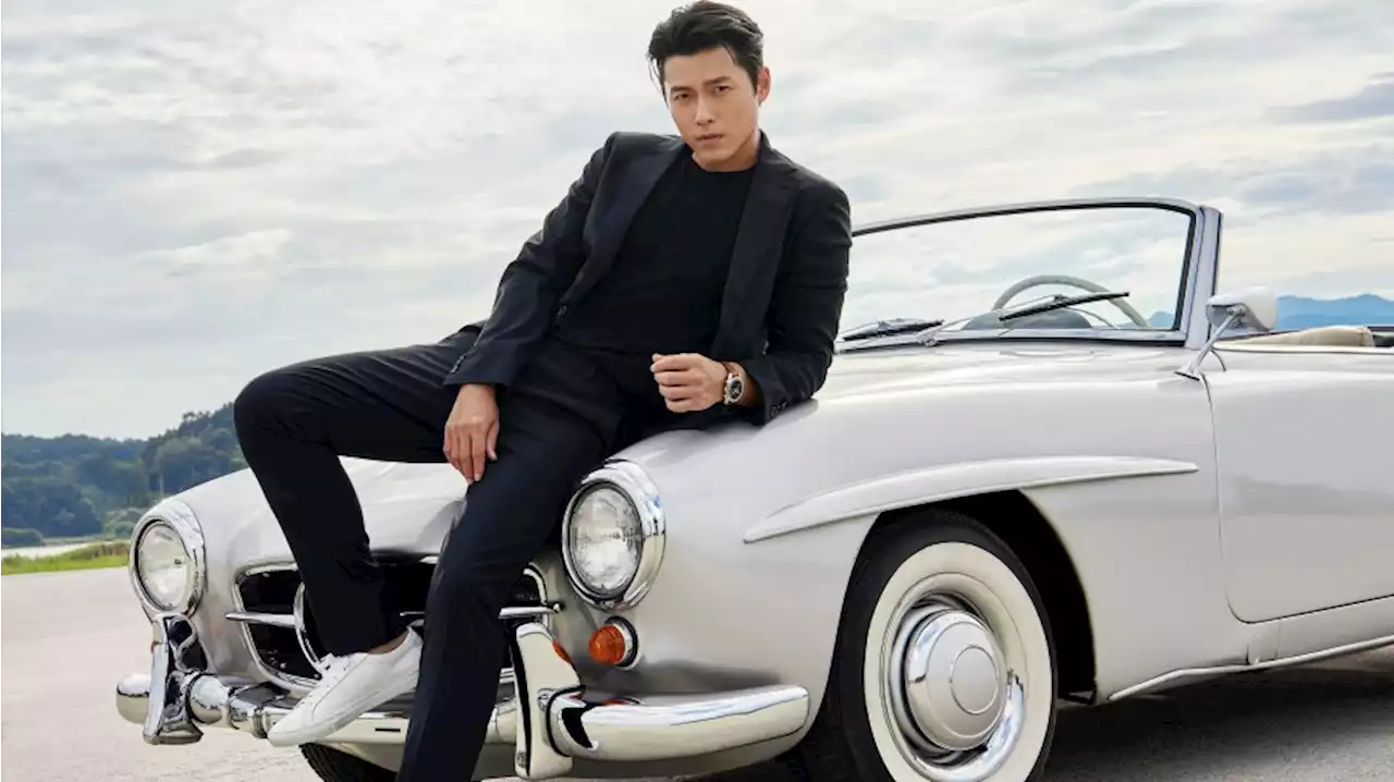 George Clooney and Hyun Bin Front Omega Speedmaster ’57 Campaign