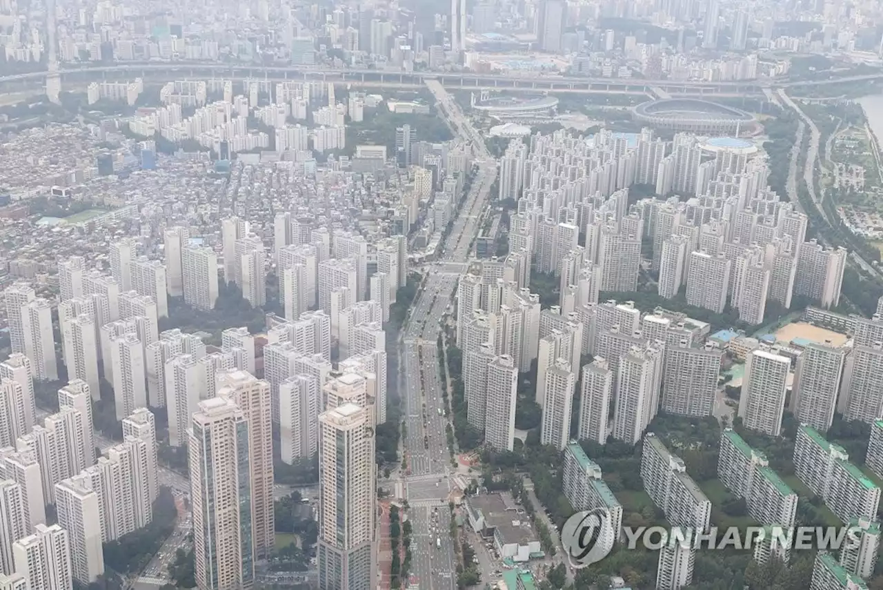 맥 못추는 집값…전국 주택가격 13년7개월 만에 최대폭 하락 | 연합뉴스