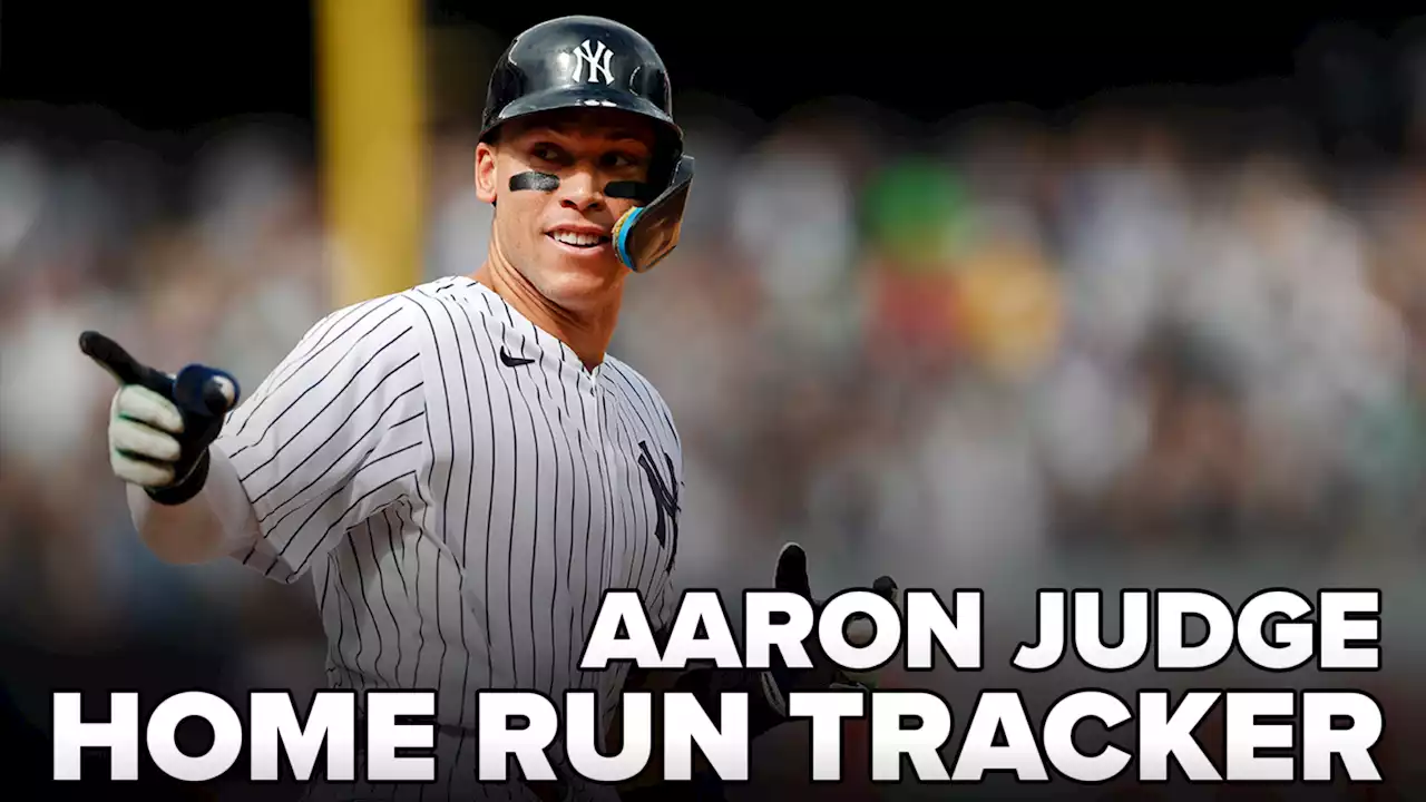 Aaron Judge home run tracker: Yankee slugger 5 shy of breaking Roger Maris' 61