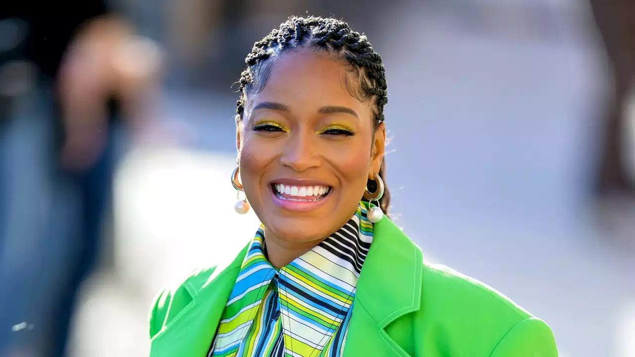 Keke Palmer's Big Bouffant Bun Has a Signature 2010s Touch