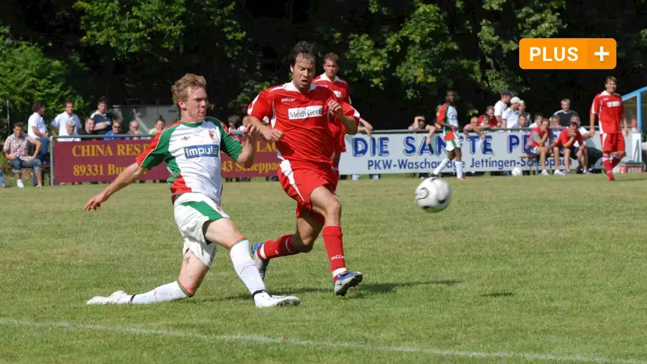 Als Bayern-Coach Julian Nagelsmann noch im FCA-Trikot steckte