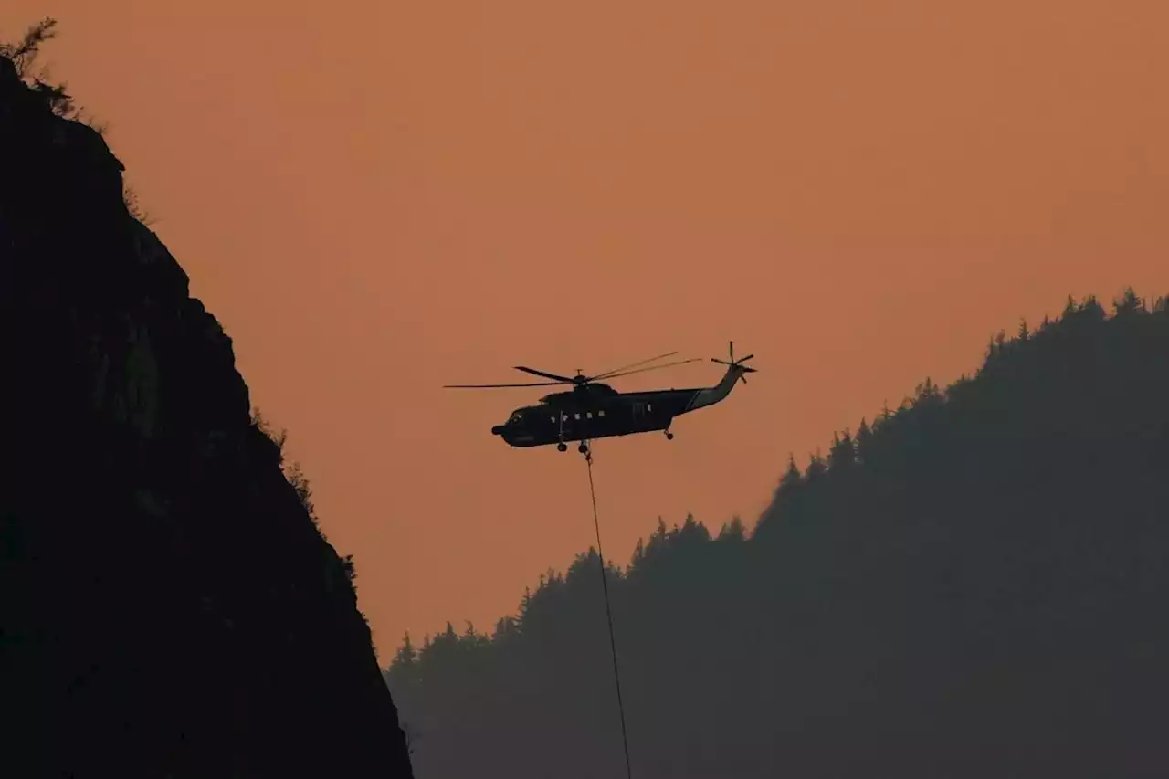 B.C.'s five remaining 'wildfires of note' see rain, cooler temperatures