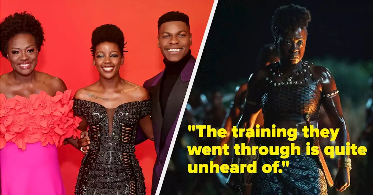 John Boyega And Thuso Mbedu Opened Up About Shooting 'The Woman King' With Viola Davis