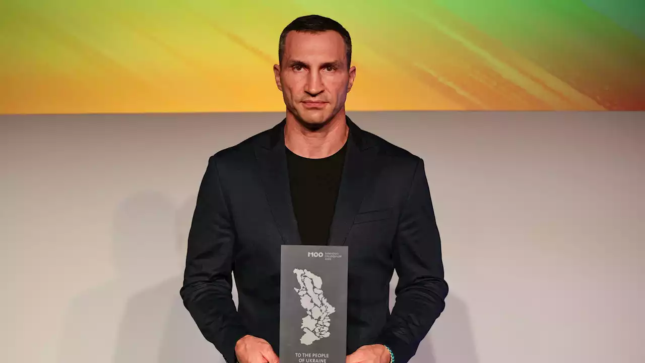 In Potsdam ging Wladimir Klitschko hart mit Deutschland ins Gericht