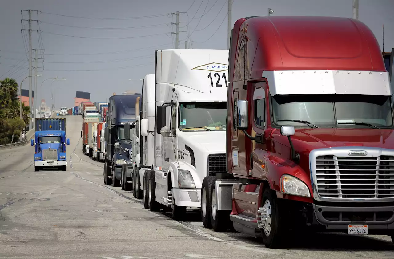 California aims to put dirty trucks in rear-view mirror