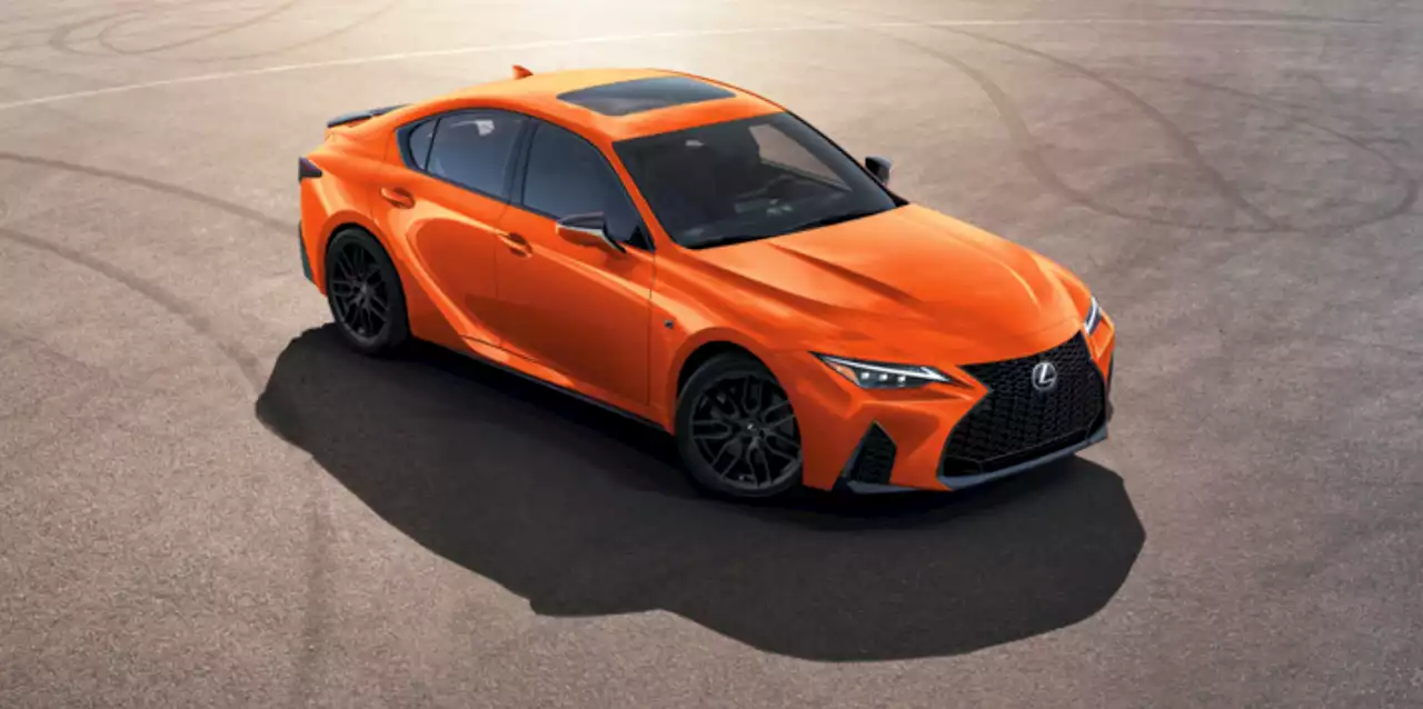 2023 Lexus IS Adds a Flashy New Color and an Appearance Package