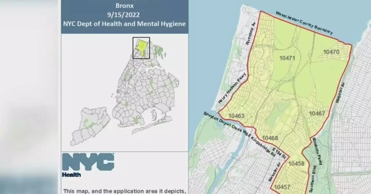 Health Department spraying pesticides in Manhattan, Bronx to get rid of mosquitoes