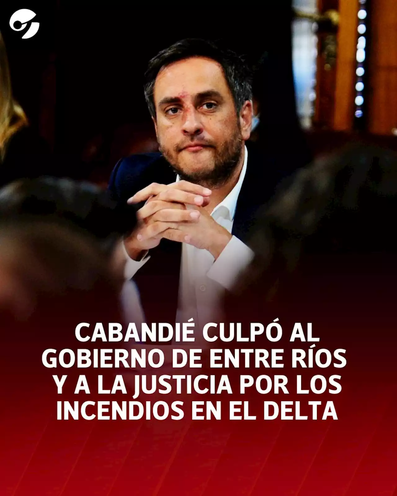 Juan Cabandié culpó al gobierno de Entre Ríos y a la Justicia por los incendios en el Delta del Paraná y les reclamó 'más actuación'