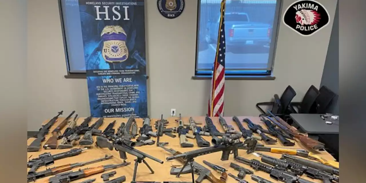 Police find large cache of illegal weapons, drugs from cartel in federal bust