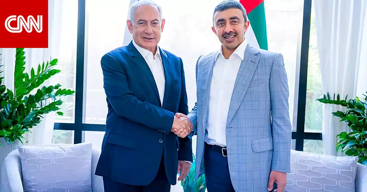 عبدالله بن زايد يلتقي نتنياهو في إسرائيل.. وهذا ما ناقشاه