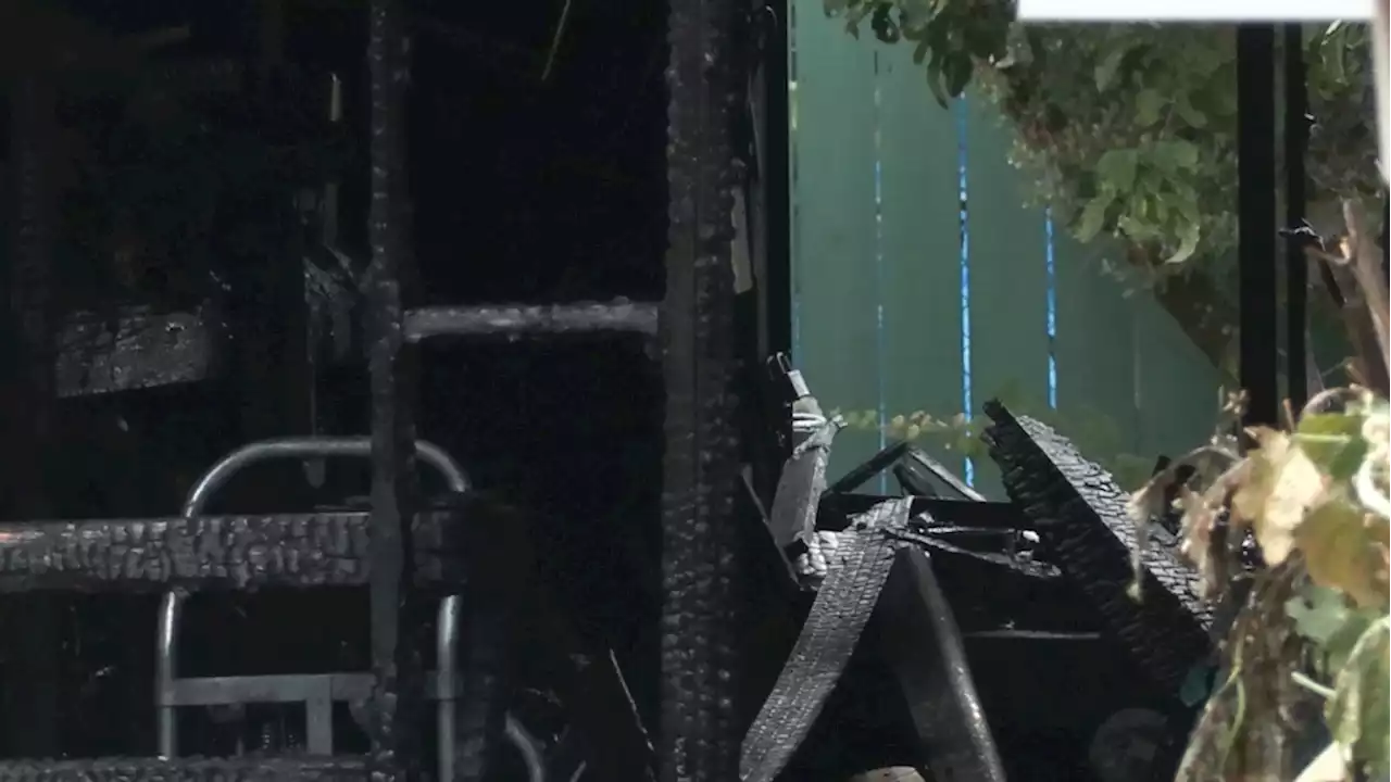 1 man rescued, 2 homes damaged after fire in Saanich