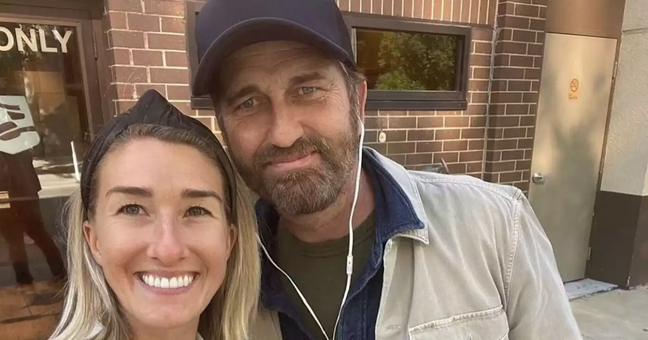 Darius Danesh's best pal Gerard Butler looks 'sad' in first photo since death