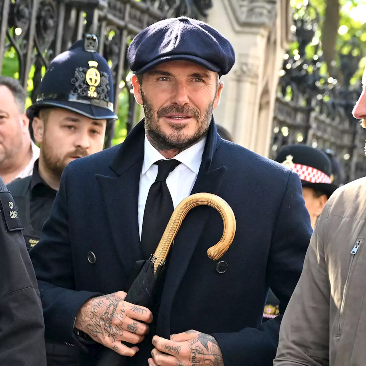 David Beckham Gets Emotional While Paying Final Respects at Queen Elizabeth II's Lying in State - E! Online