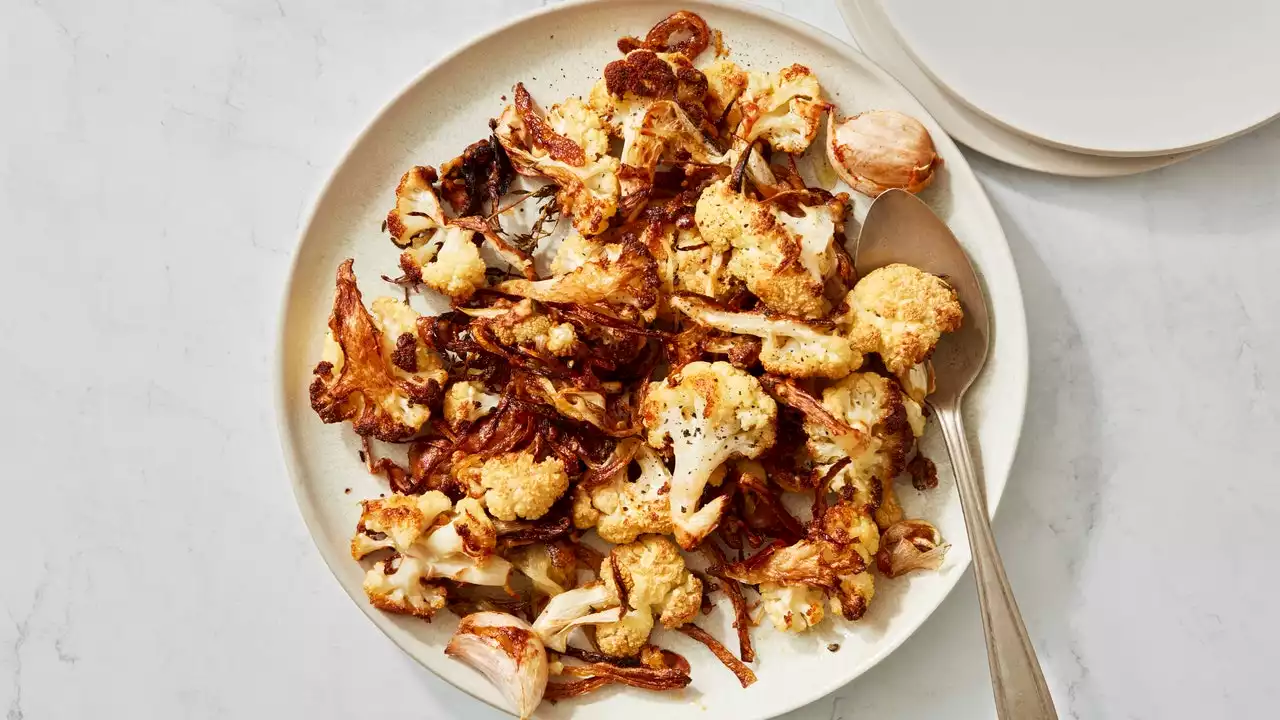 Parmesan-Roasted Cauliflower