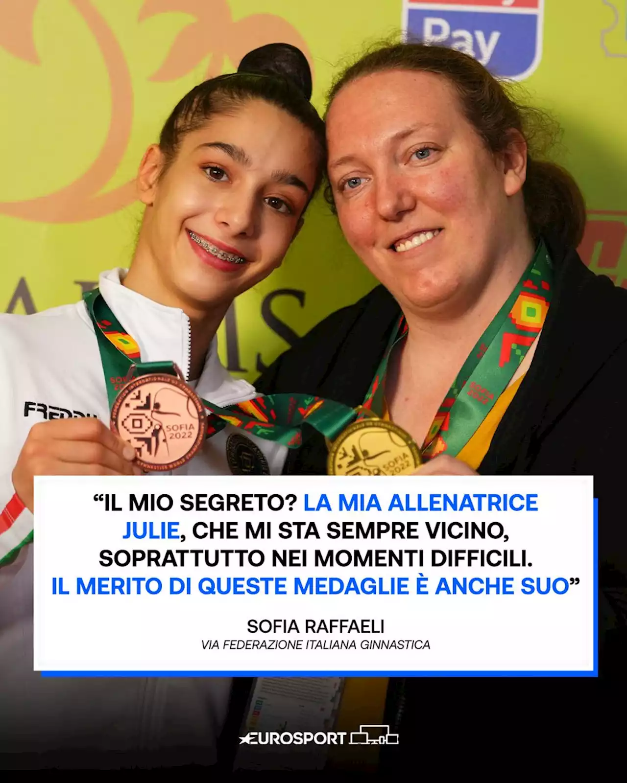 Ginnastica ritmica - Mondiali, Sofia Raffaeli: “Ho lavorato tanto per essere a questo livello'