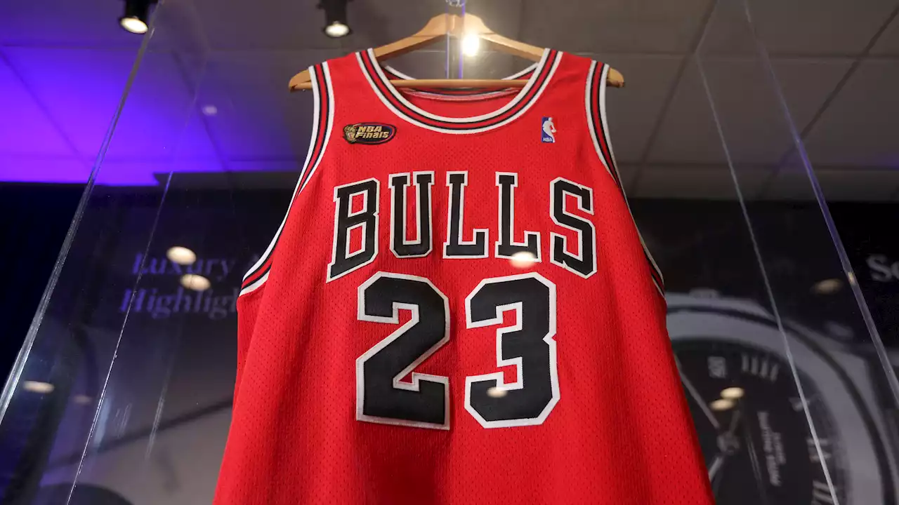 Michael Jordan's 'Last Dance' NBA Finals jersey sells for sports memorabilia record