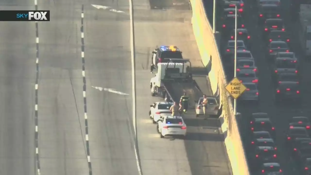 110 Freeway shooting leaves 1 hurt in South LA