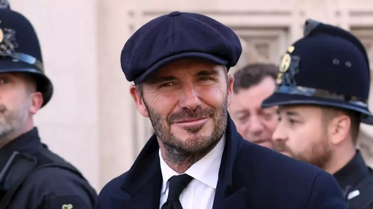 David Beckham stand einen halben Tag an