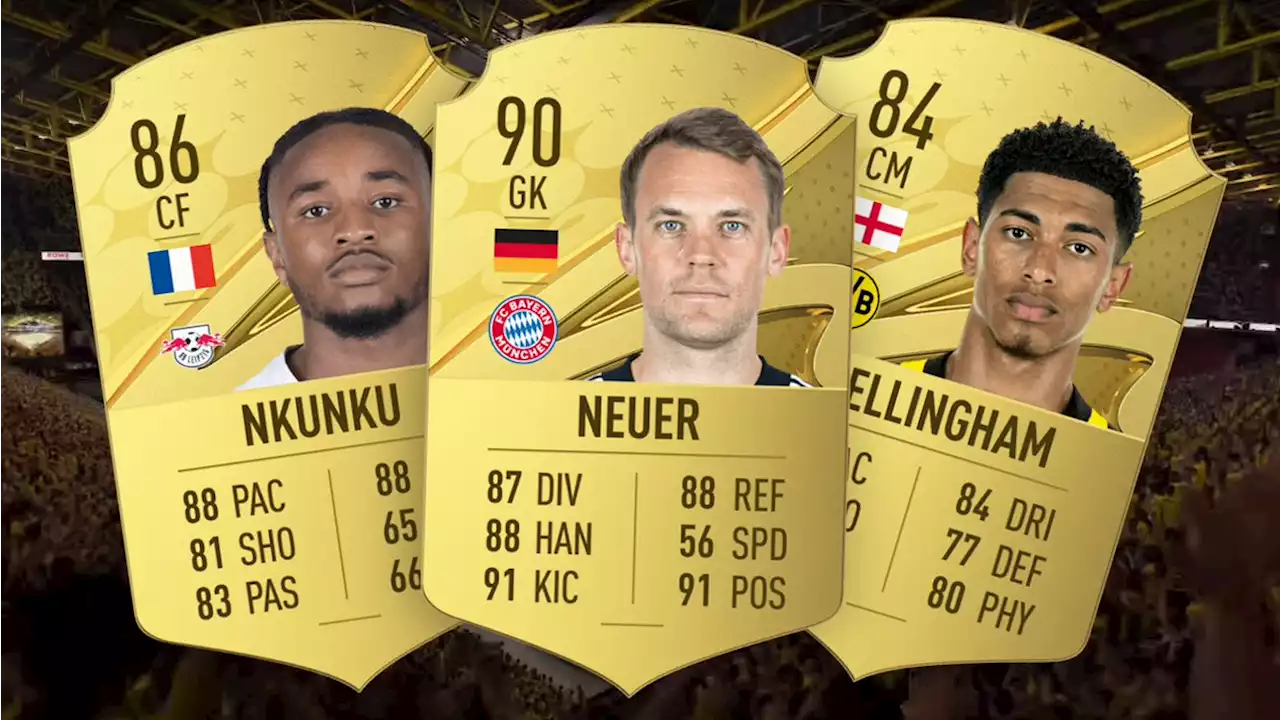 FIFA 23 Bundesliga Ratings: Die besten Spieler von Bayern, BVB & Co.