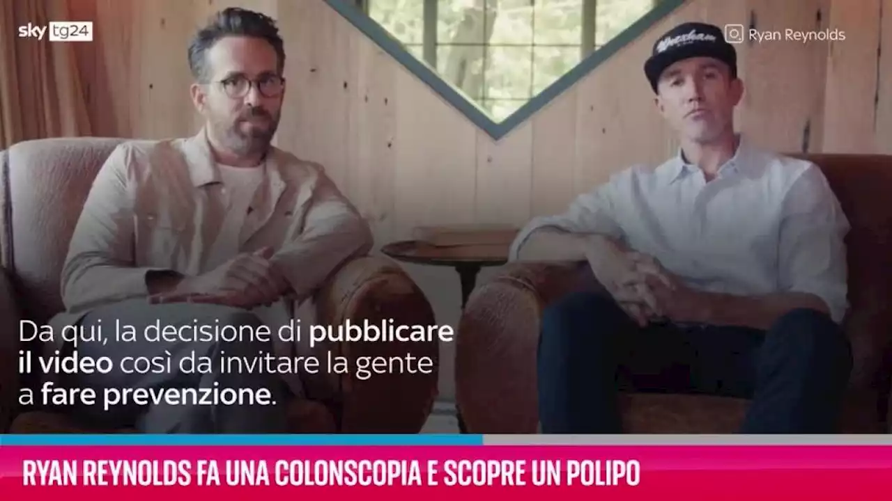 Ryan Reynolds fa pubblicità alla colonscopia, esame salvavita che troppi temono