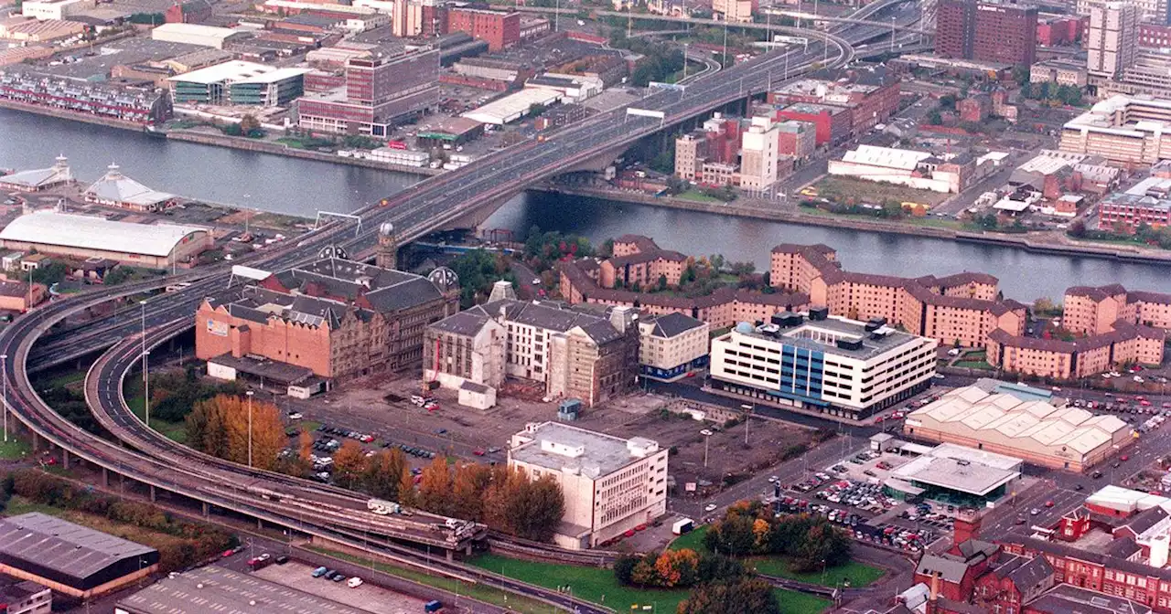 Stunning aerial photos of Glasgow show how city has changed over 100 years