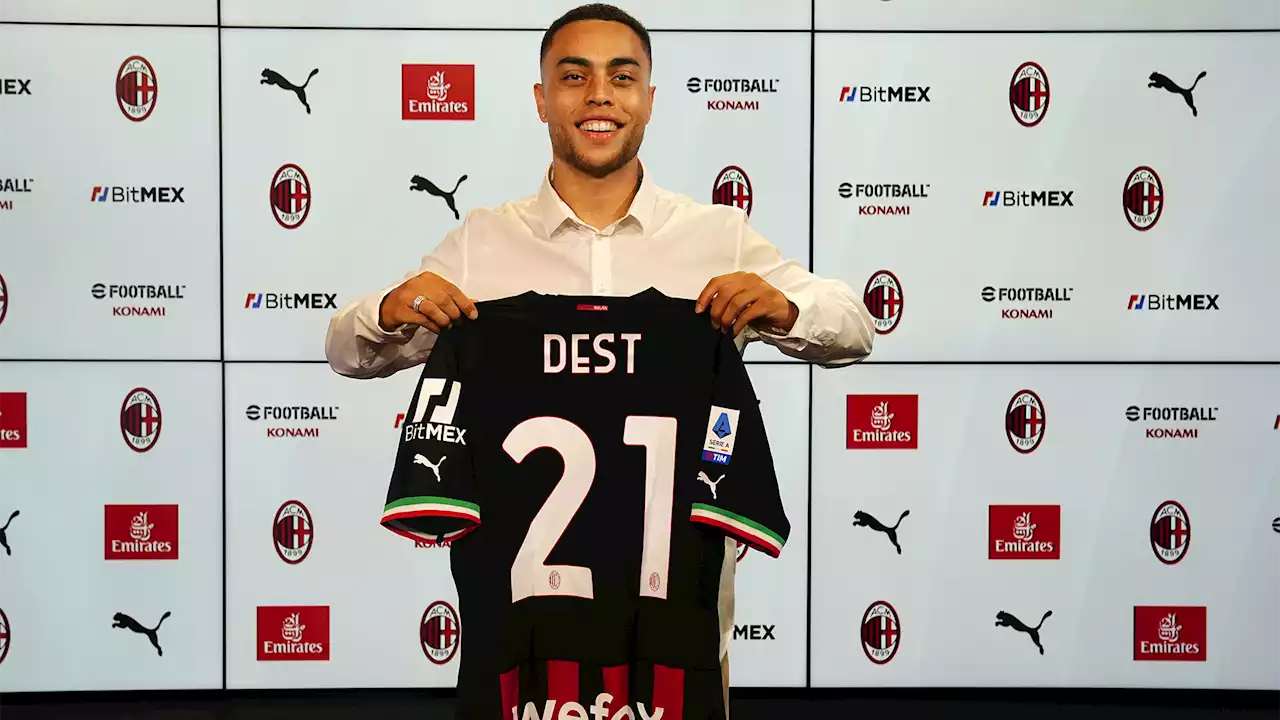 Dest si presenta: 'Voglio convincere il Milan a riscattarmi' | Goal.com Italia