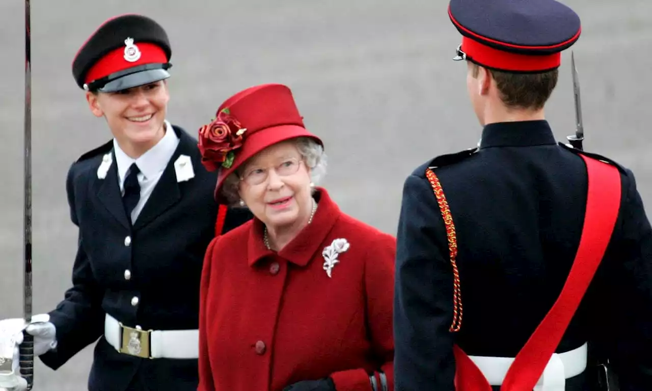 Moment the Queen makes grandson Prince William break composure in sweet throwback video