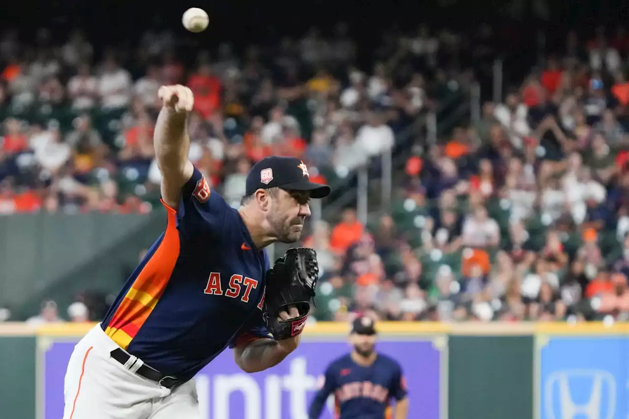 Astros reinstate Justin Verlander from injured list, option Seth Martinez