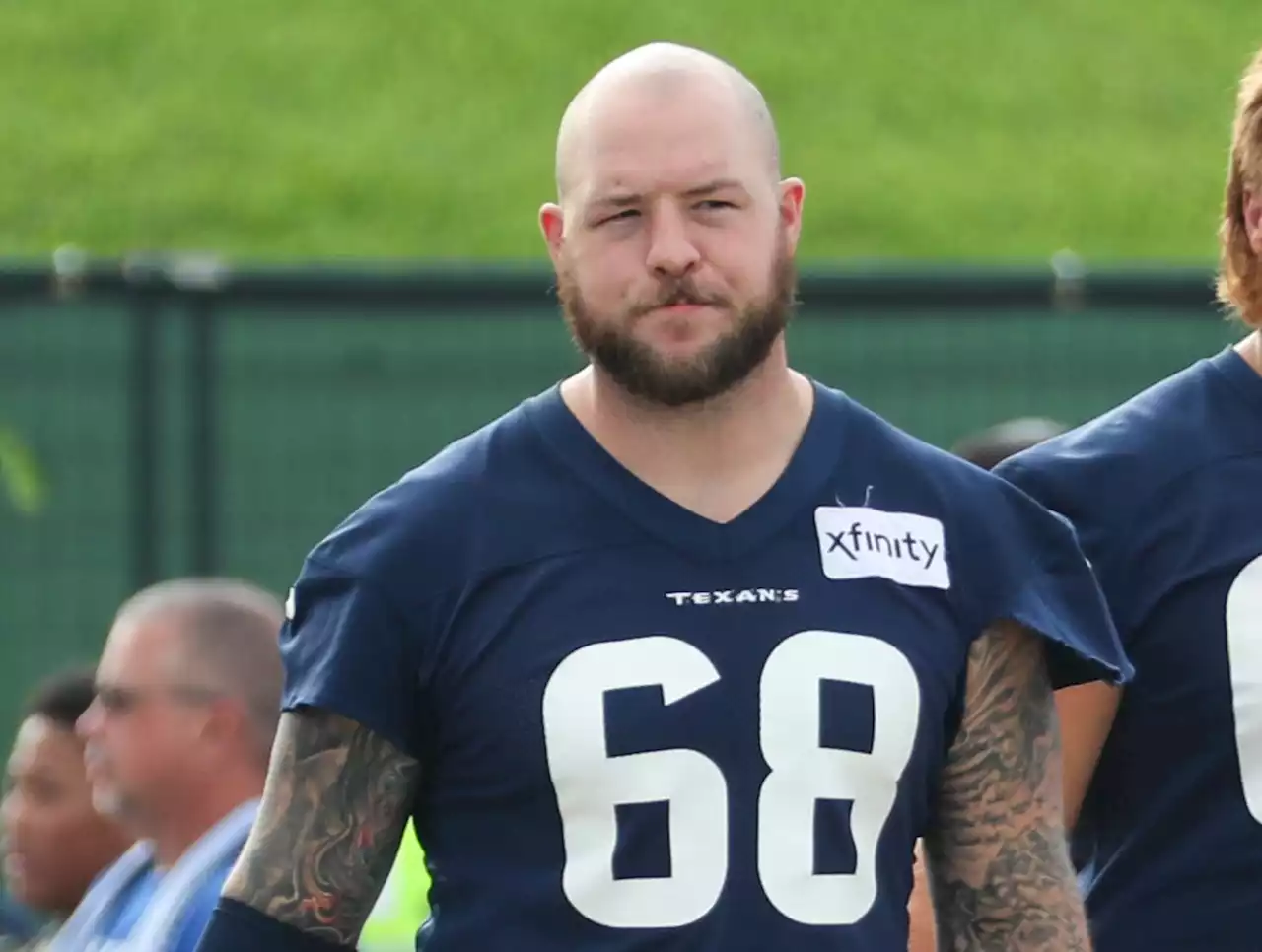 Texans center Justin Britt will not play Sunday, Lovie Smith says