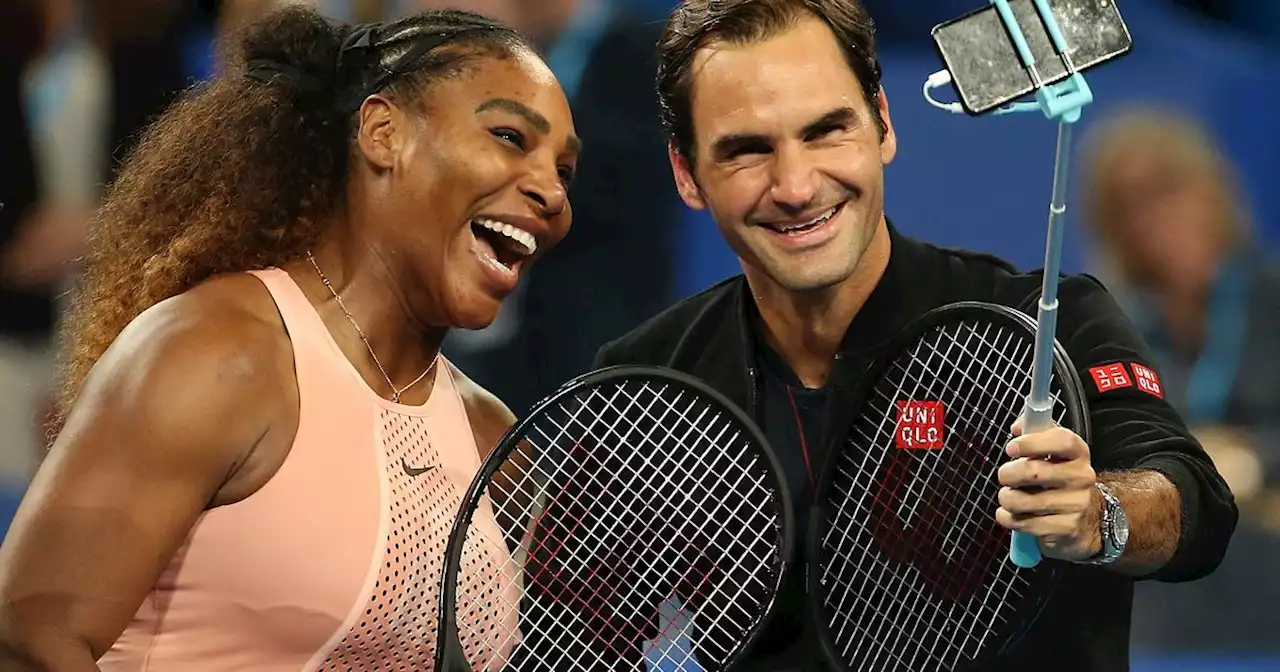 Serena Williams Welcomes Roger Federer To A Club Without Tennis