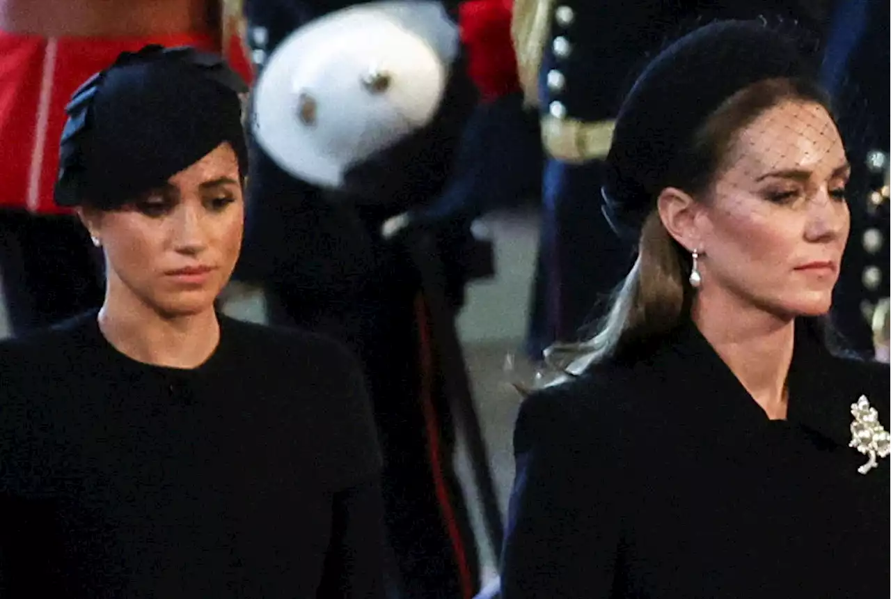 Kate Middleton e Meghan Markle con i gioielli di Elisabetta II - iO Donna