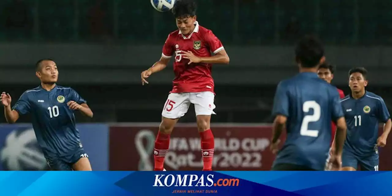 Timnas U20 Indonesia Vs Hong Kong: Zanadin Fariz Ukir Gol, Garuda Memimpin 3-0