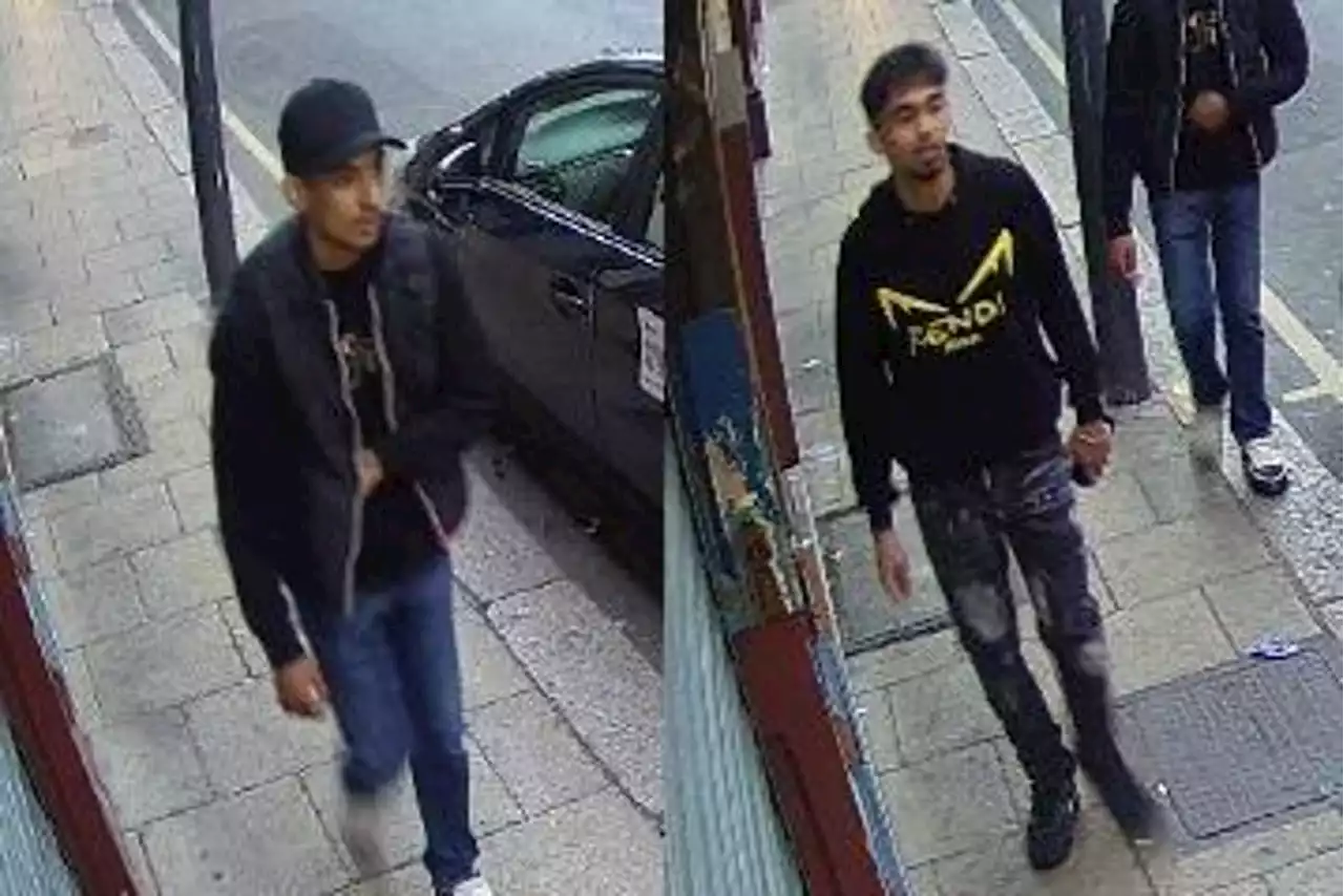 Police Release Cctv Pictures Of Two Men After Leeds City Centre Assault United Kingdom Head 8723