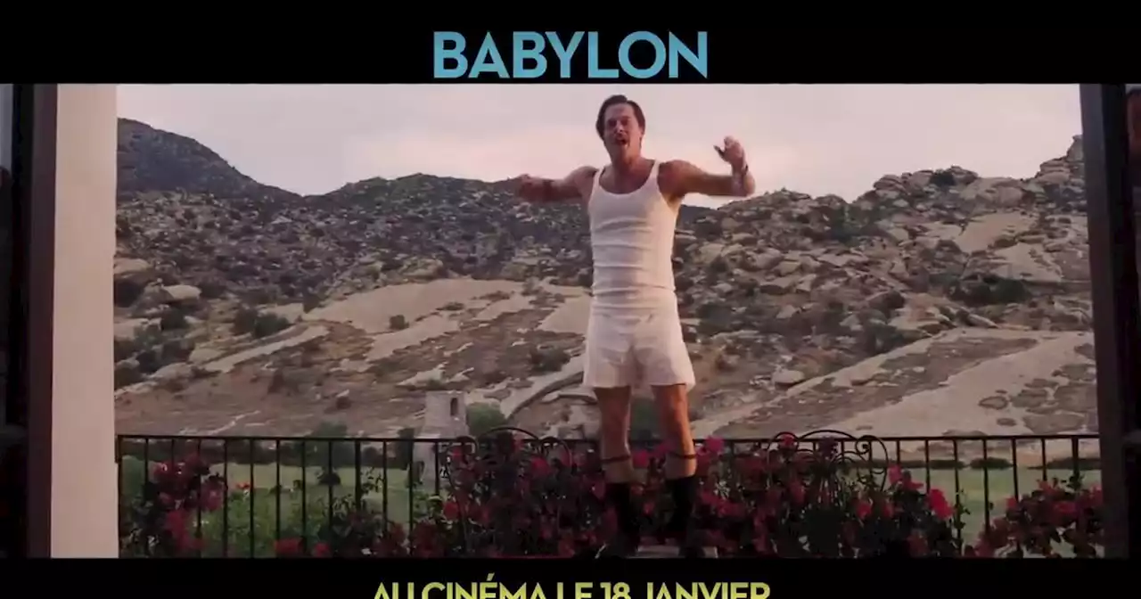 Bande-annonce : Brad Pitt et Margot Robbie, déchaînés dans la comédie épique «Babylon»