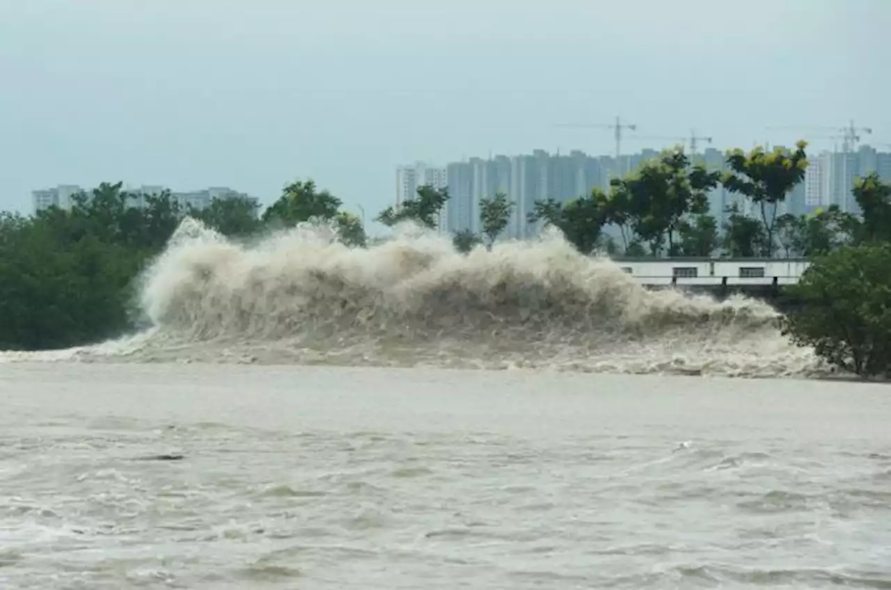 Angin Topan Muifa Paksa 1,6 Juta Warga Shanghai Mengungsi