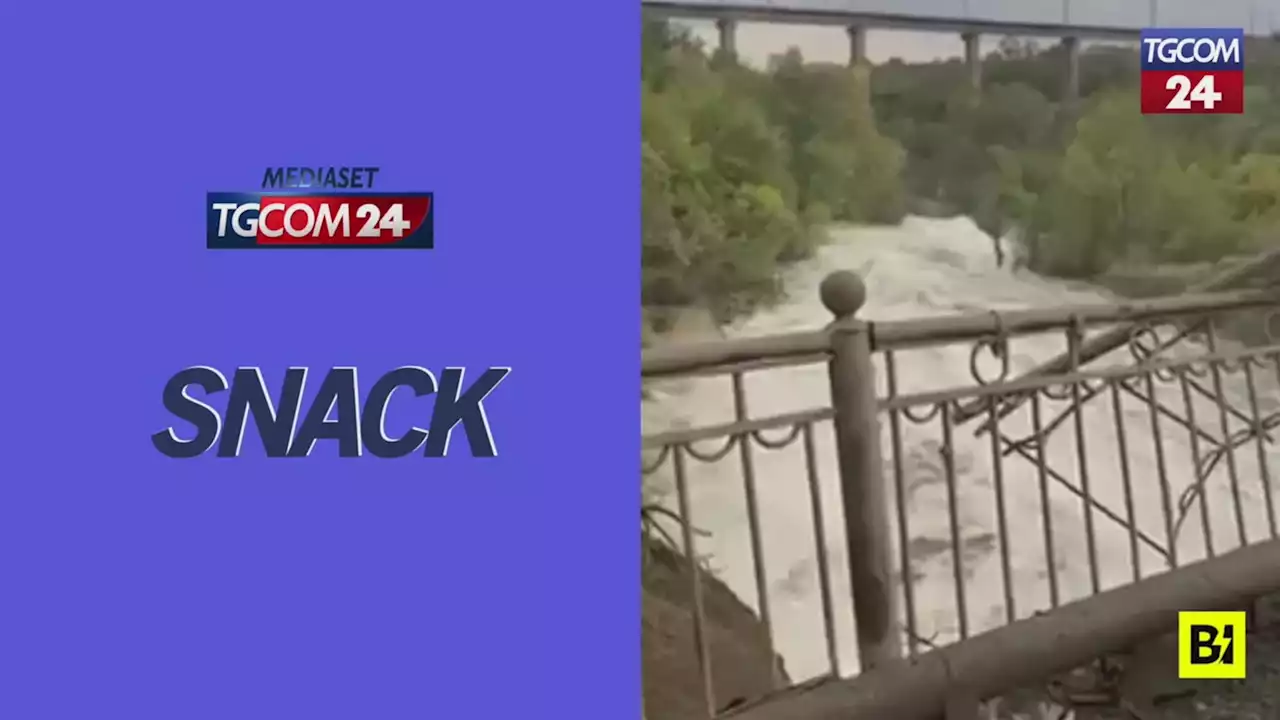 Ucraina, russi distruggono diga sul fiume Inhulets: sommersa la città di Zelensky - Video Tgcom24