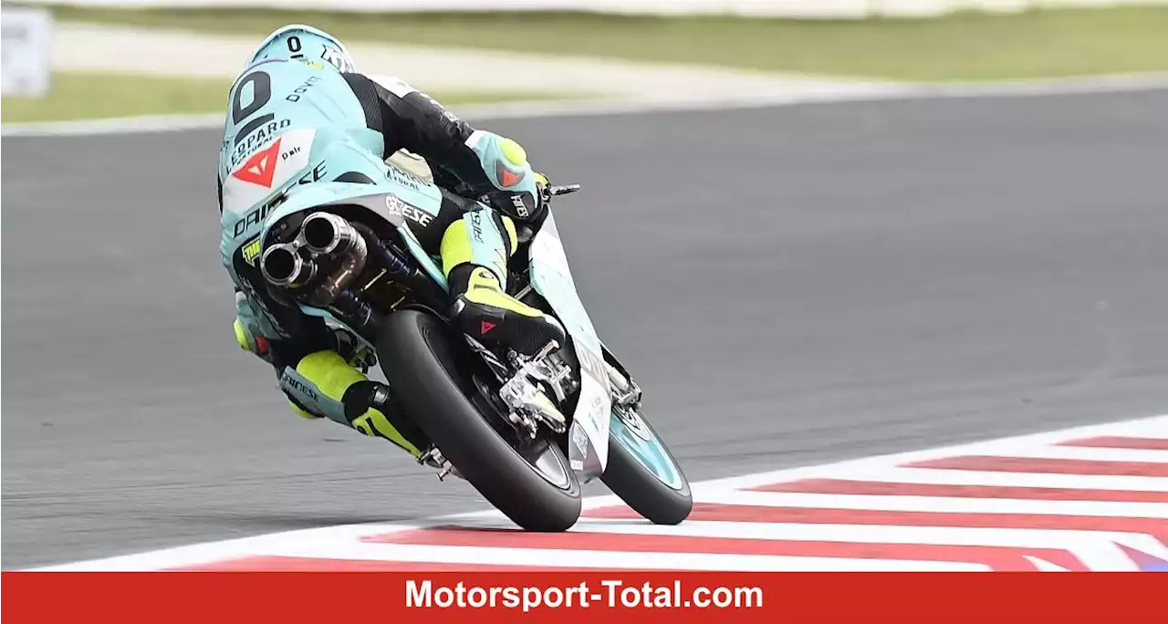 Moto3 Aragon FT2 2022: Dennis Foggia setzt sich an die Spitze