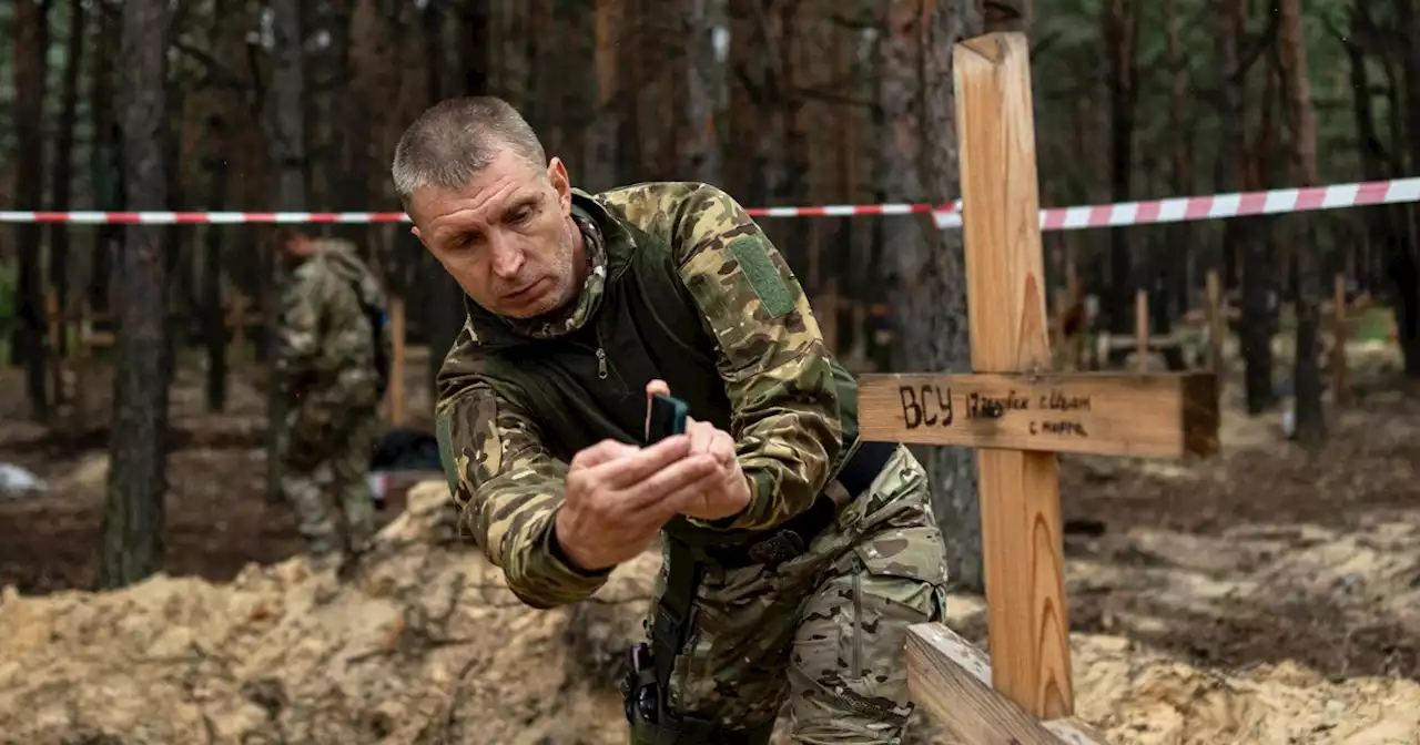 Mass grave found near Ukrainian city recaptured from Russia, Zelenskyy says