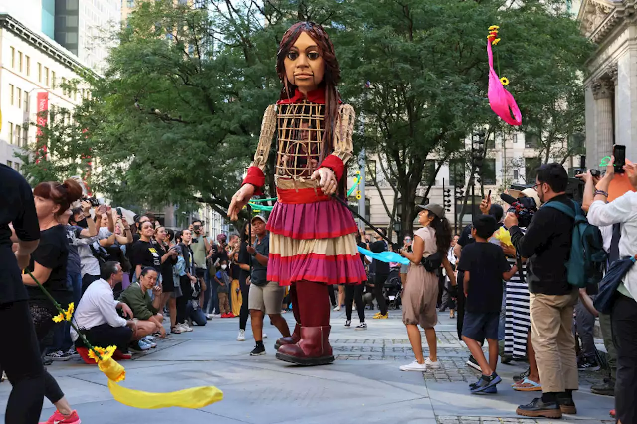 Meet Little Amal: A Puppet Celebrating New York City's Roots