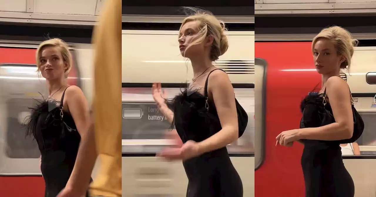 Model Enraged by People Walking into Her Shot is Ridiculed by Social Media