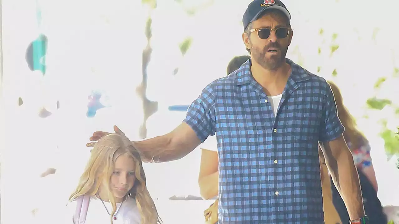 Nach Babynews: Ryan Reynolds unterwegs mit Tochter James