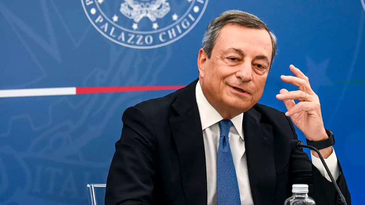 Mario Draghi: 'La democrazia italiana è più forte dei nemici esterni e dei loro pupazzi prezzolati'