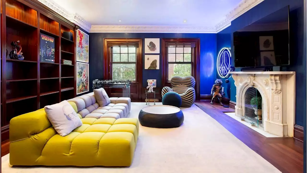 This $22 Million Neo-Georgian Townhome in NYC Comes With Bold, Modern Decor and Jeff Koons Artwork