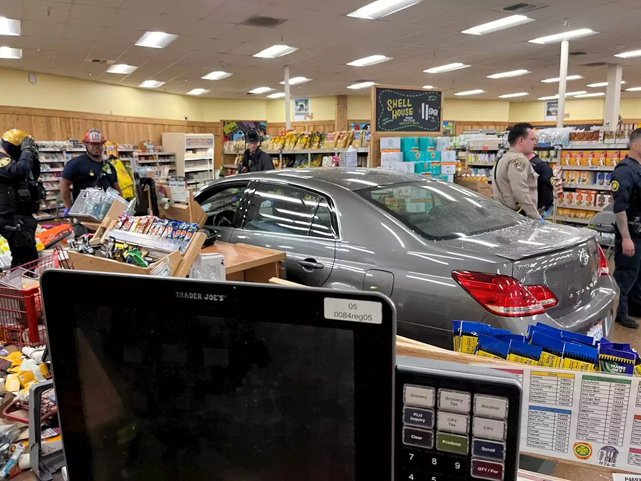 Driver accelerates into Bay Area Trader Joe's, injures several