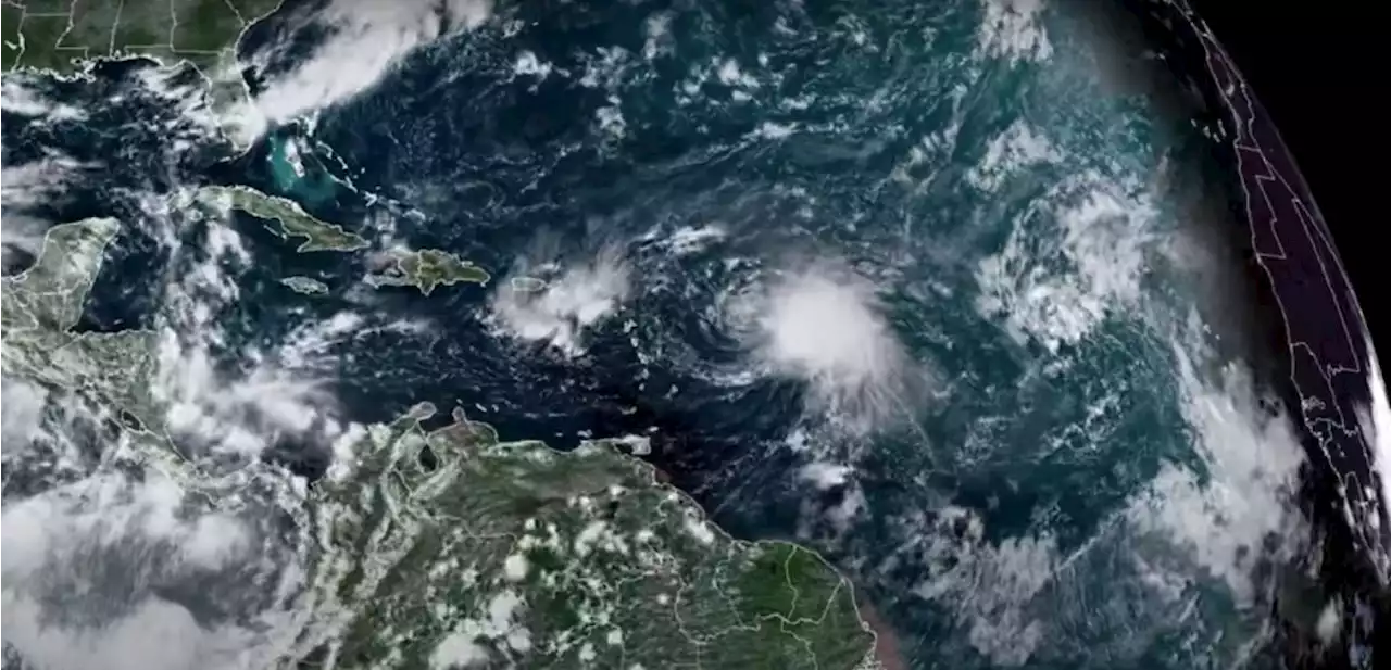 Weather satellites watch Tropical Storm Fiona develop in the Atlantic (video)