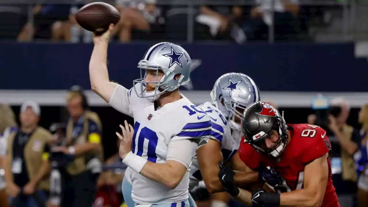 Cooper Rush's 2nd full circle: QB starting again for Cowboys